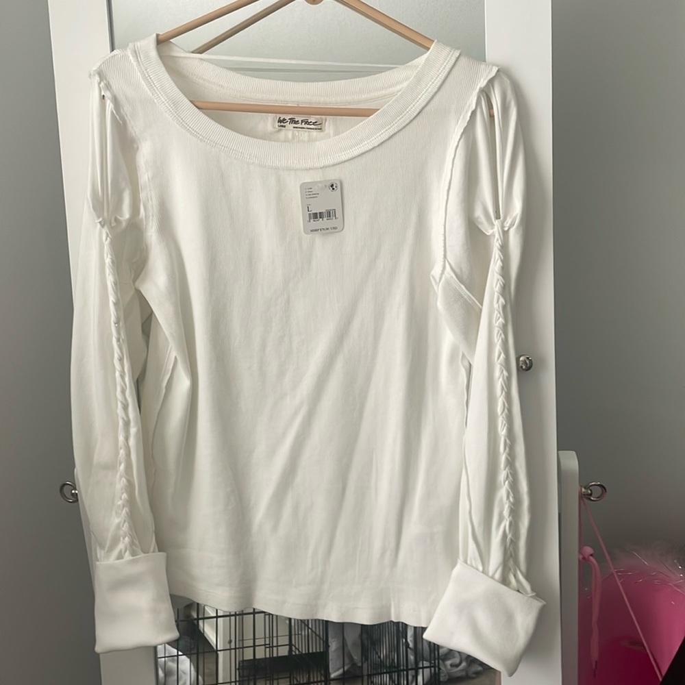 Free People Long Sleeve Shirt (never worn) (new with tags)
